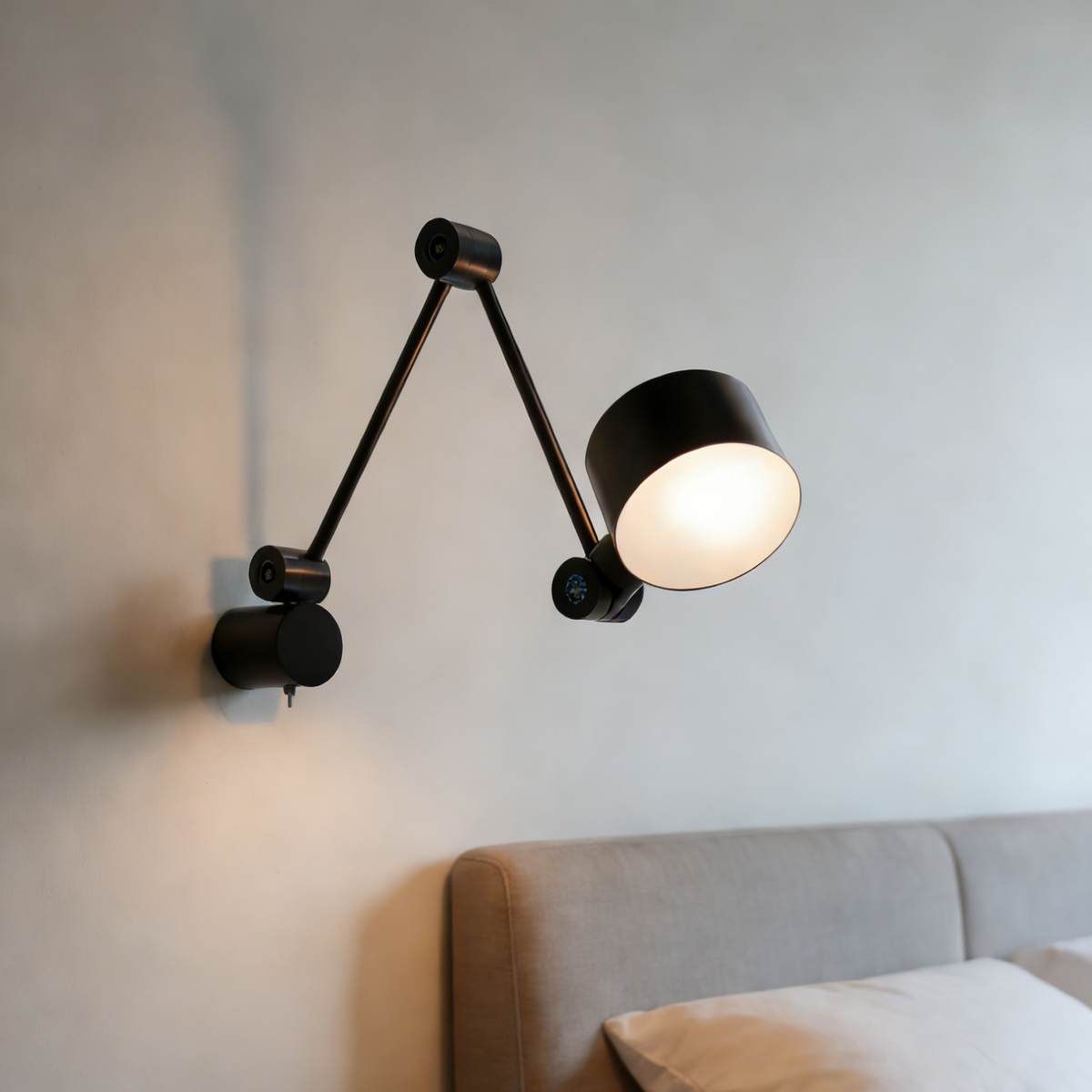 Multi-Angle Adjustable Double-Arm Wall Sconce