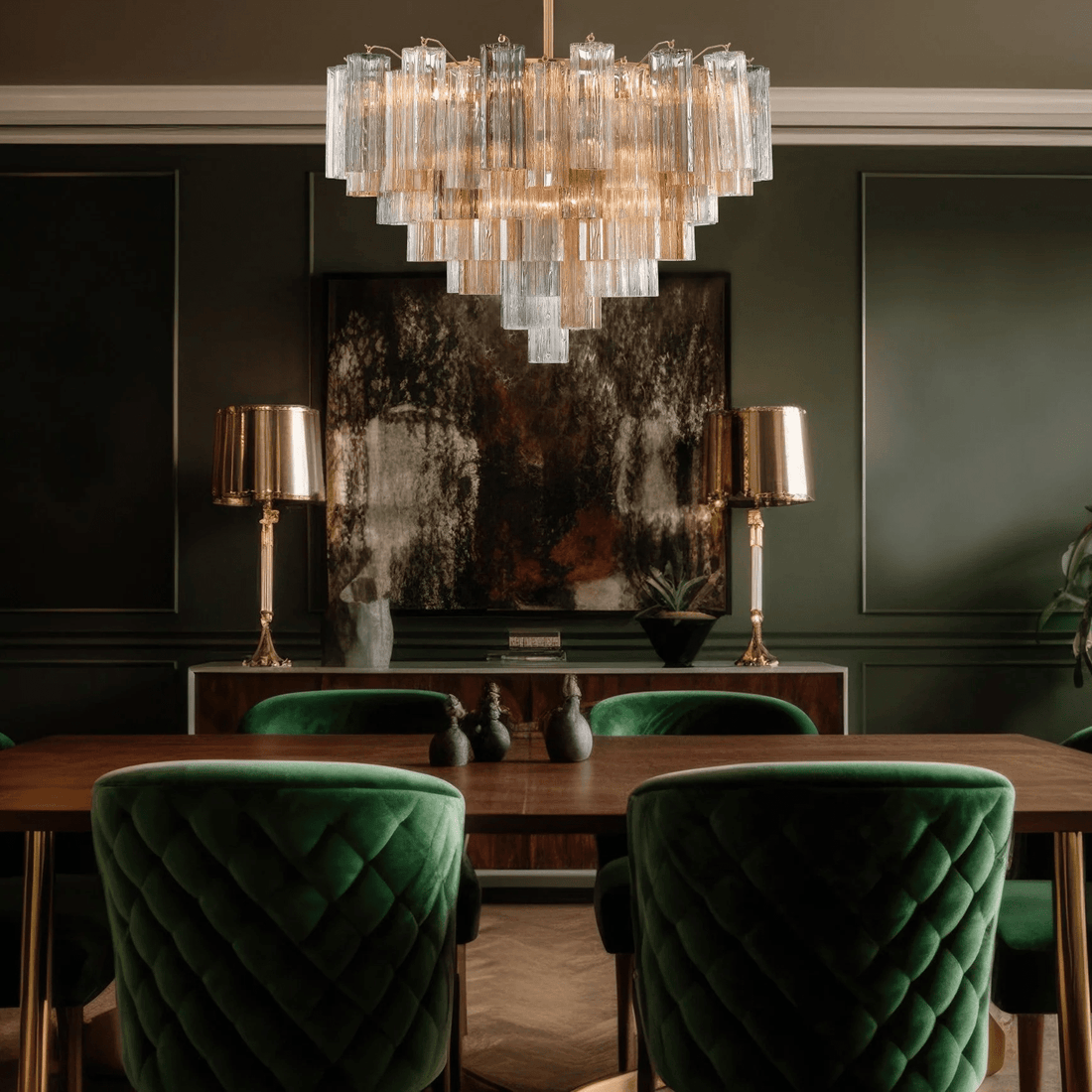 Modern Virella Murano Chandelier - Kavker