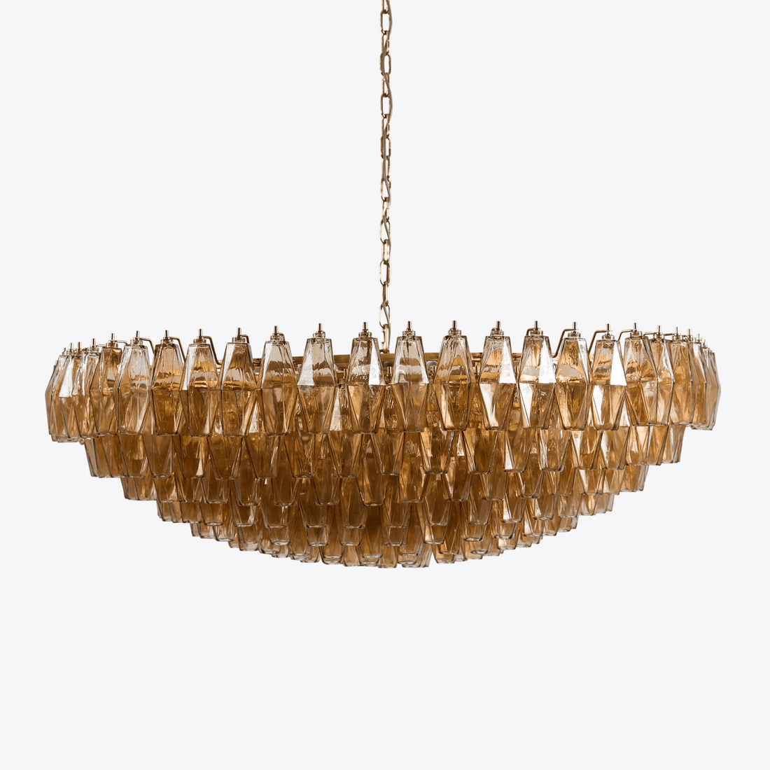Premium Amber Sorrento Chandelier - Kavker