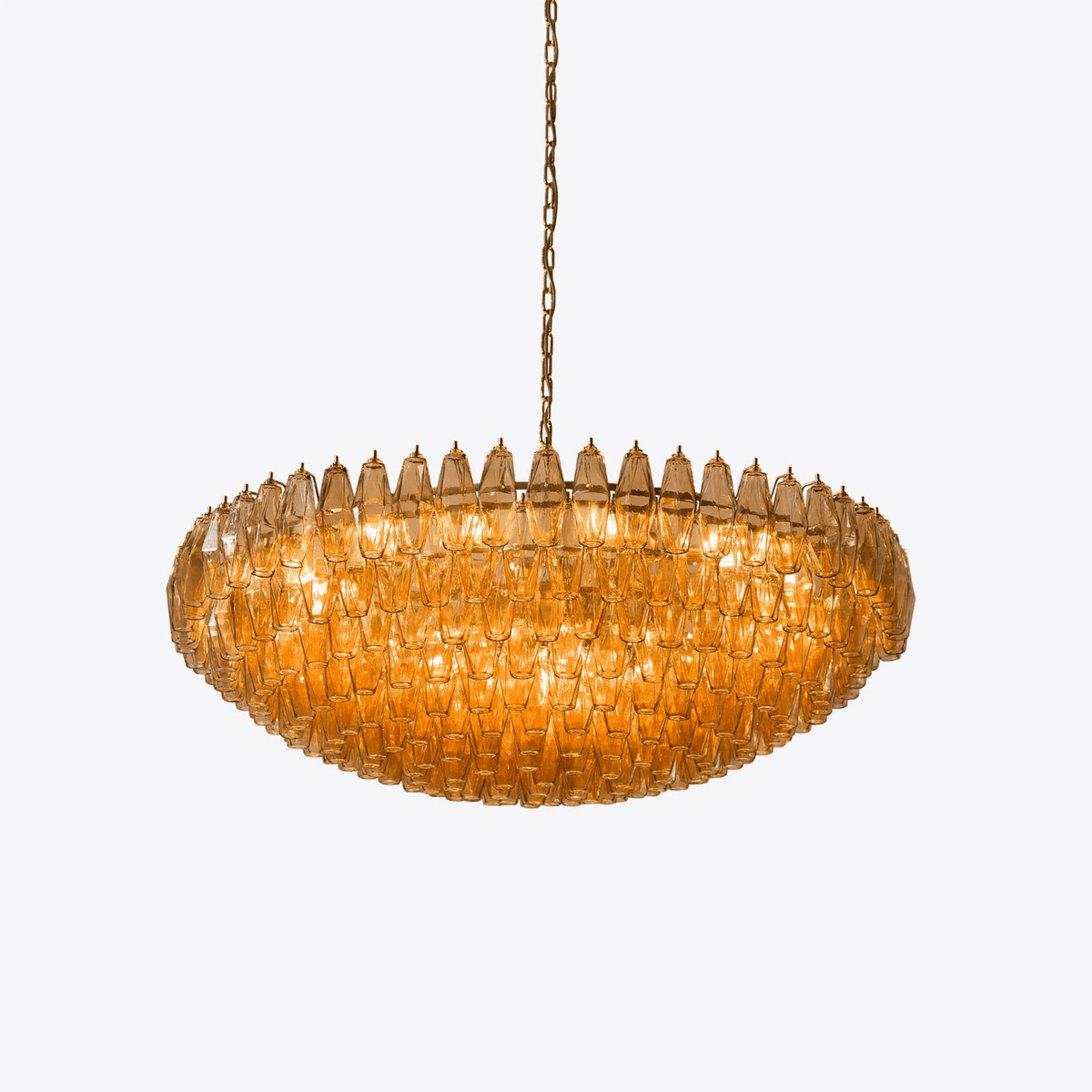 Premium Amber Sorrento Chandelier - Kavker