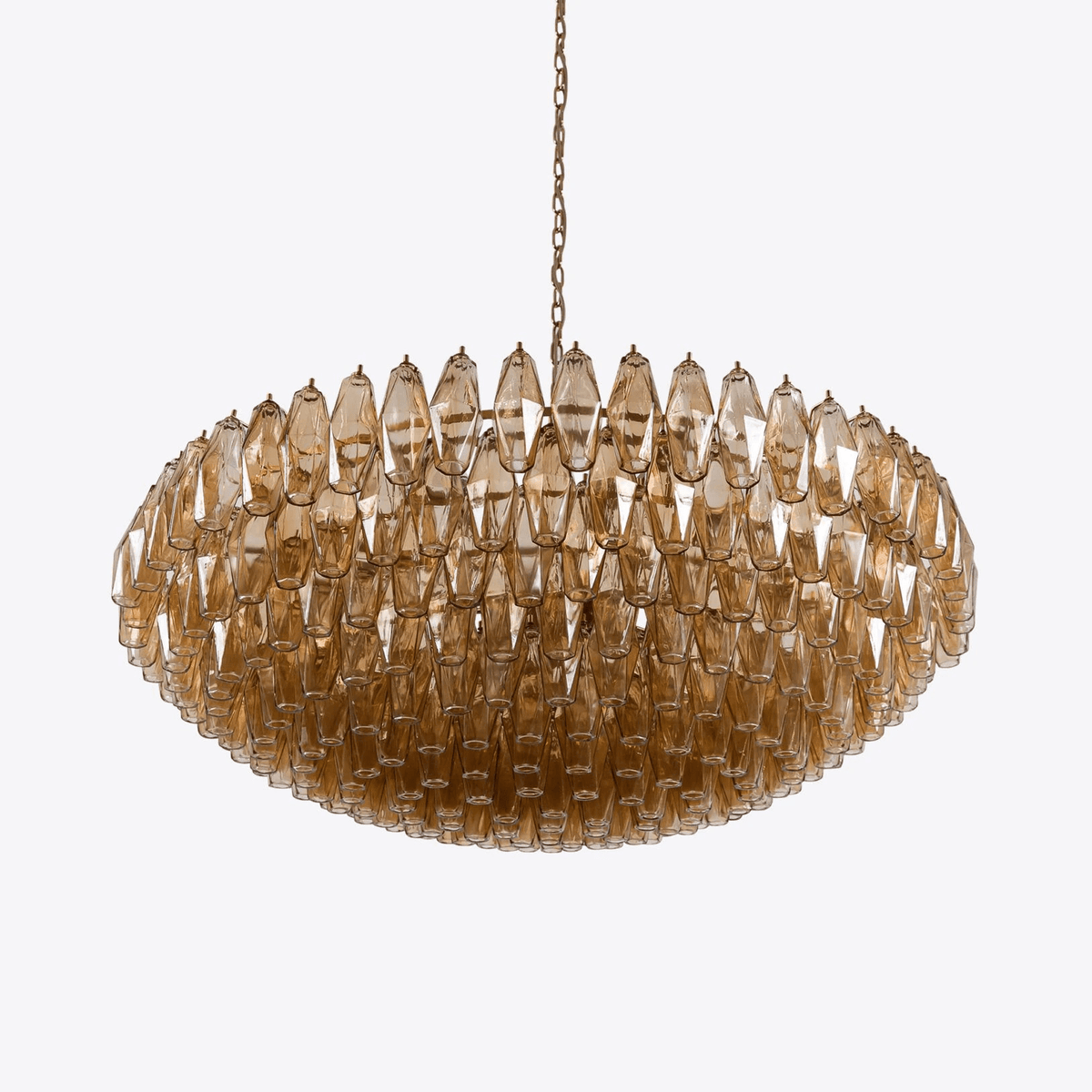 Premium Amber Sorrento Chandelier - Kavker