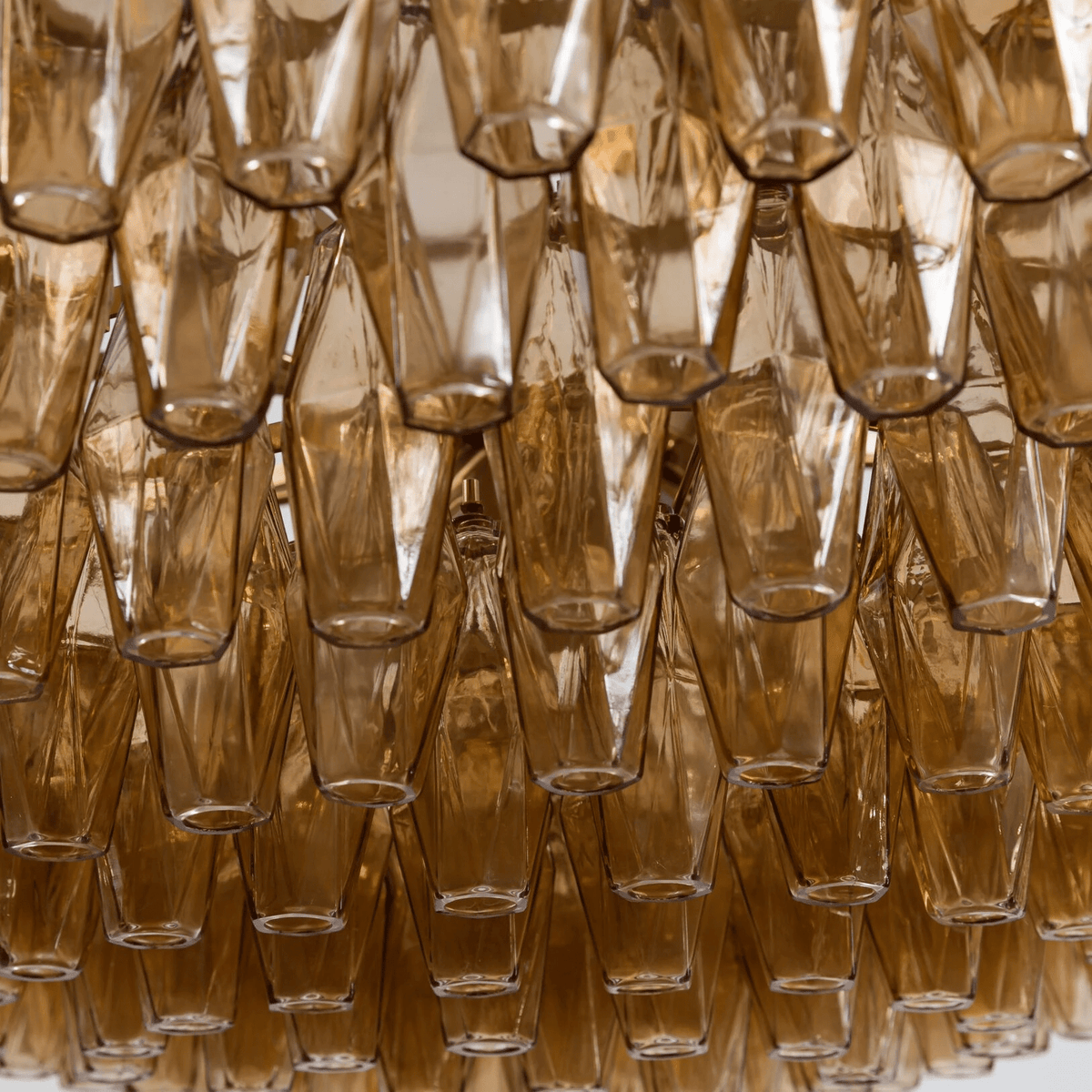 Premium Amber Sorrento Chandelier - Kavker
