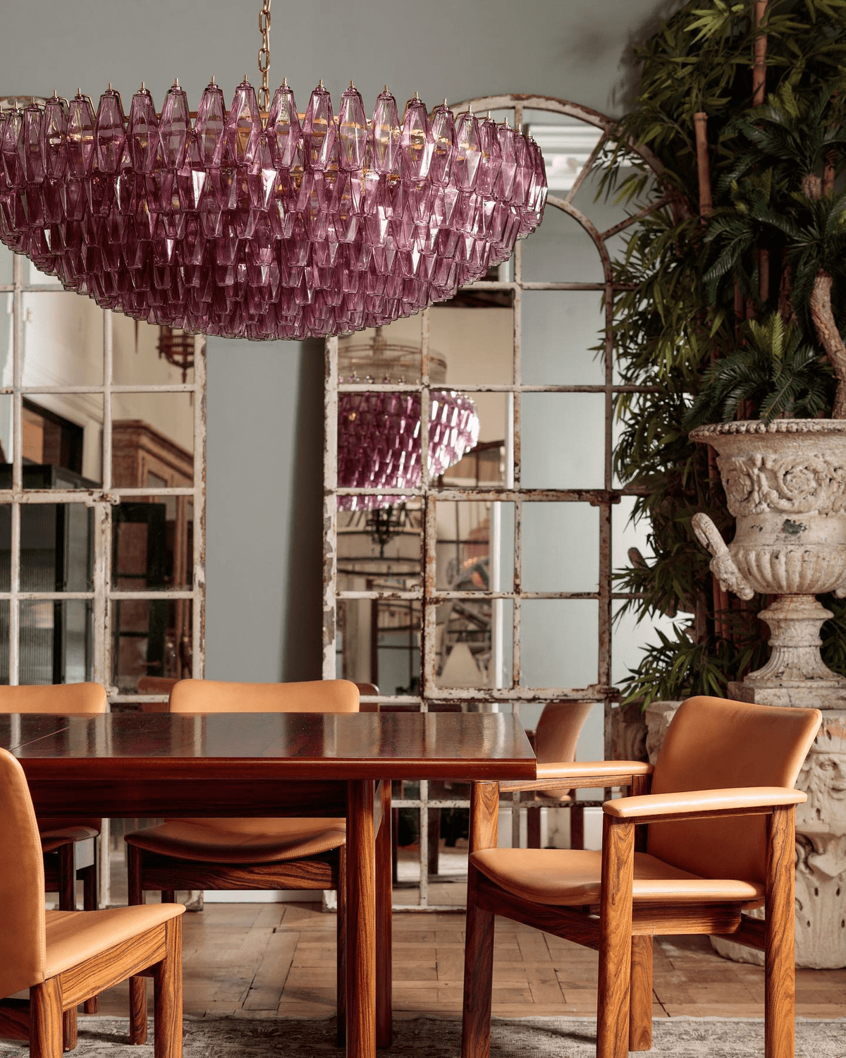 Premium Amber Sorrento Chandelier - Kavker
