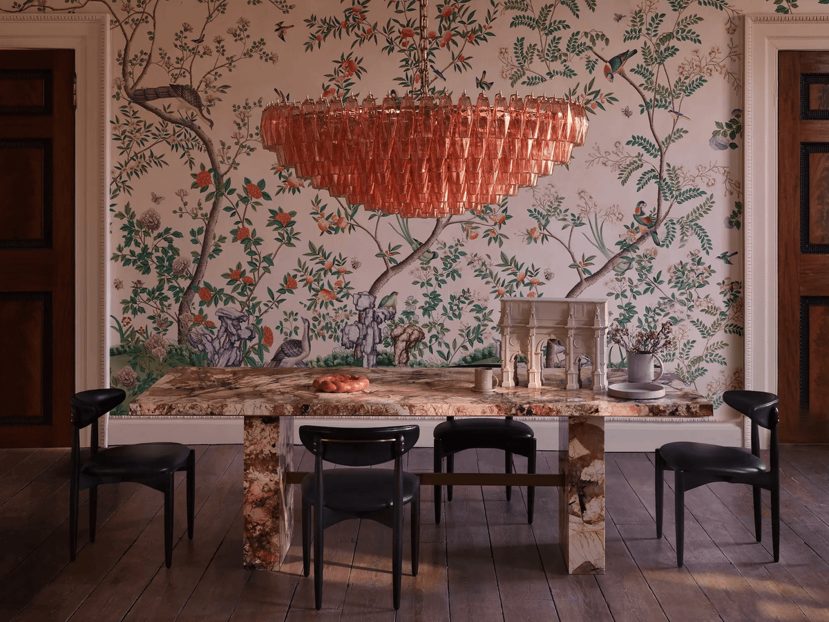 Premium Amber Sorrento Chandelier - Kavker