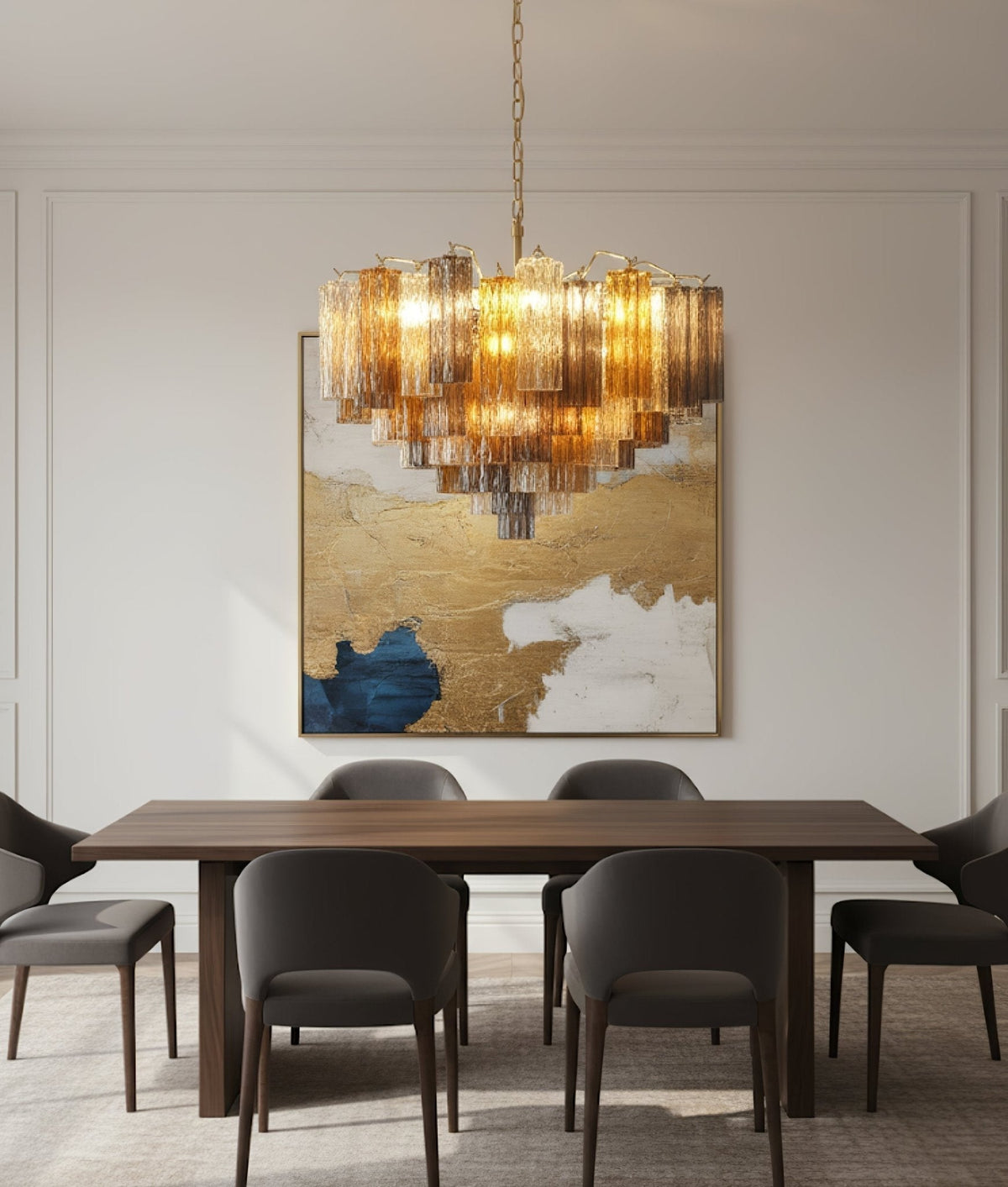 Modern Virella Murano Chandelier - Kavker