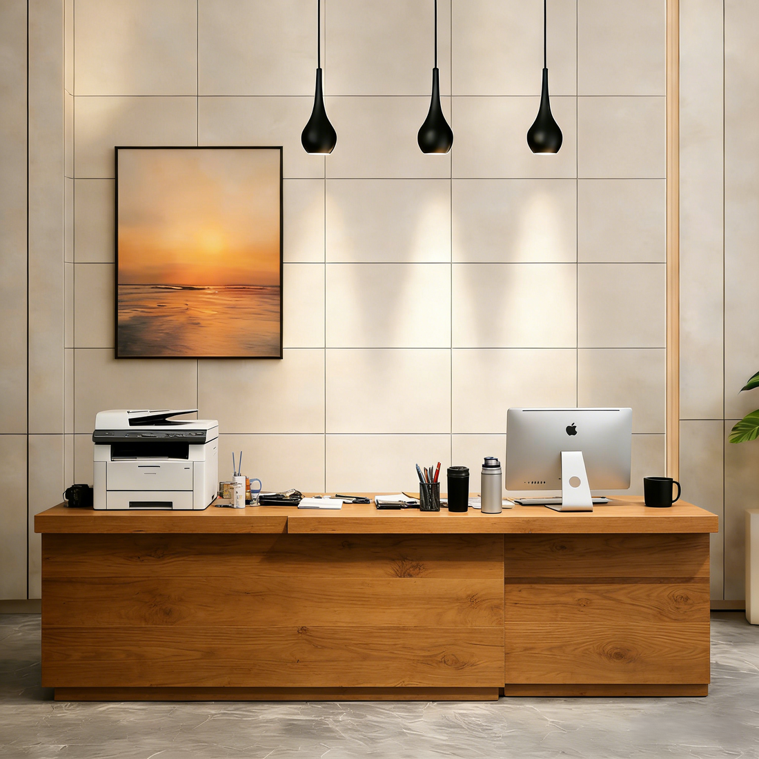 Vase-Shaped LED Single/Triple Pendant Light