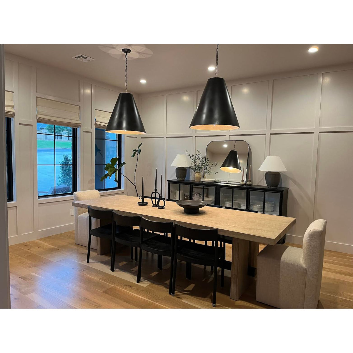 Metal Cone Pendant Light - Kavker