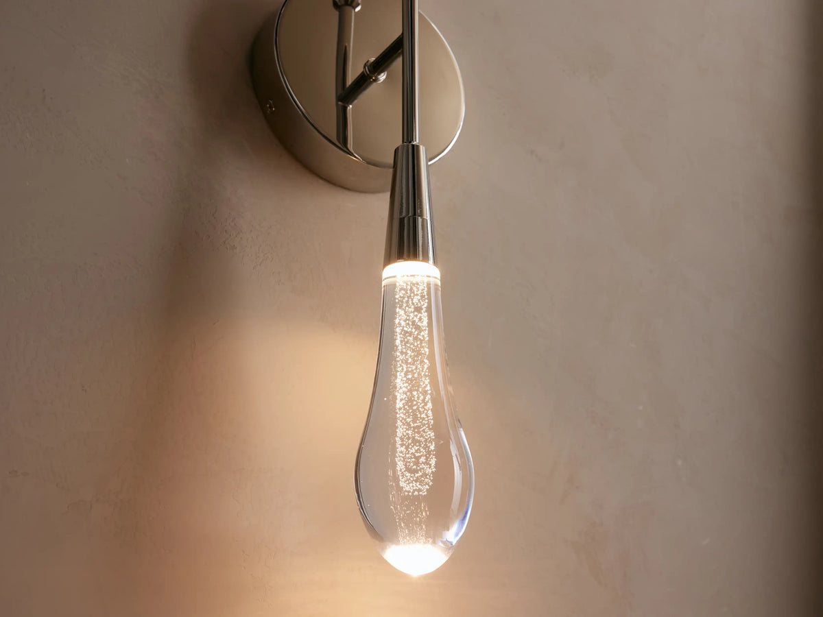 Soltaire Crystal Double Wall Sconce