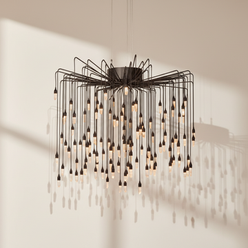 Ambert Crystal Raindrops Chandelier