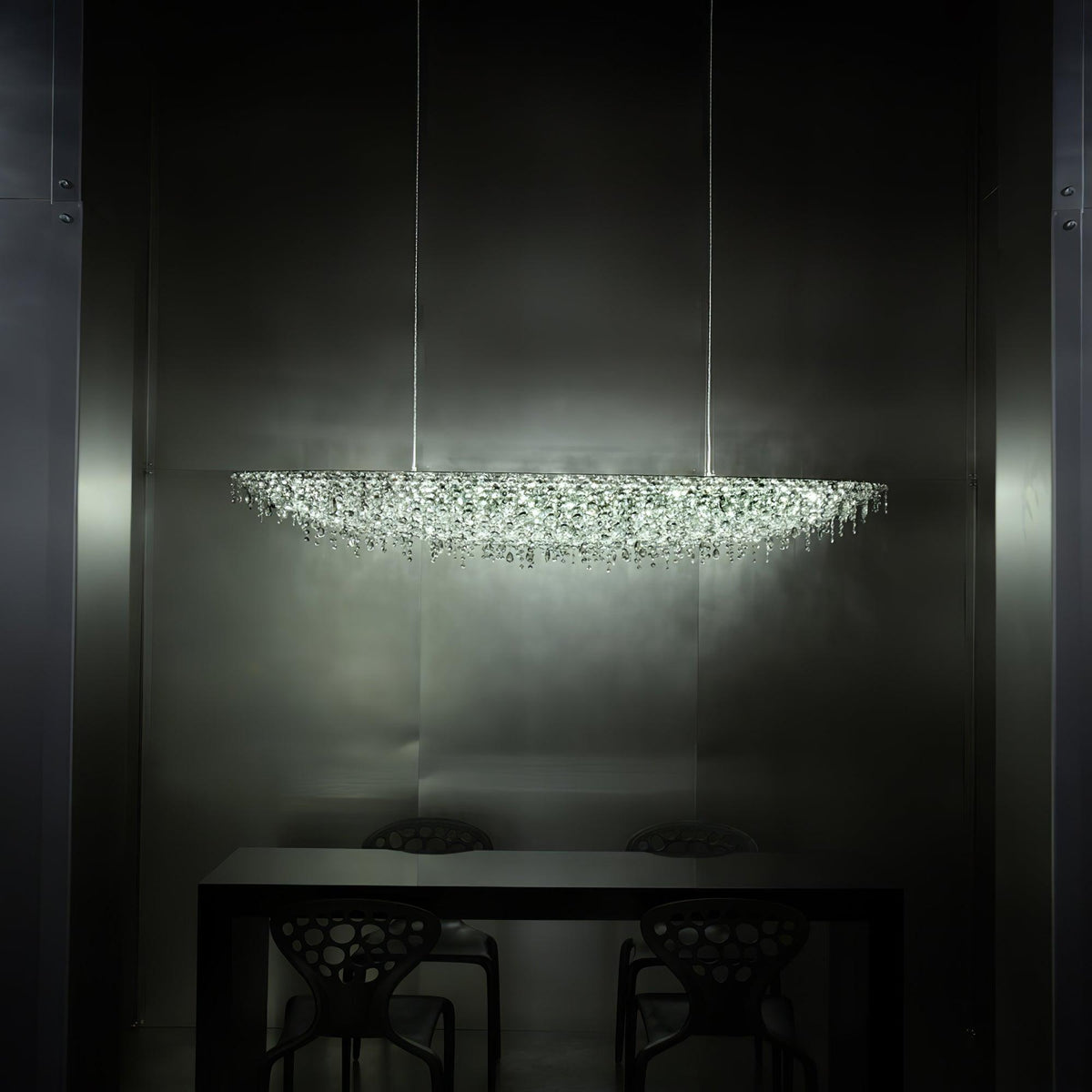 Elegant Boat Crystal Chandelier