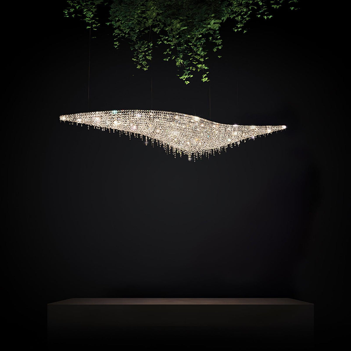 Elegant Boat Crystal Chandelier