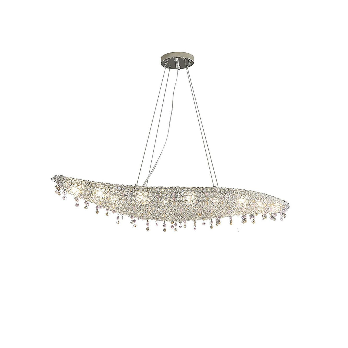 Elegant Boat Crystal Chandelier