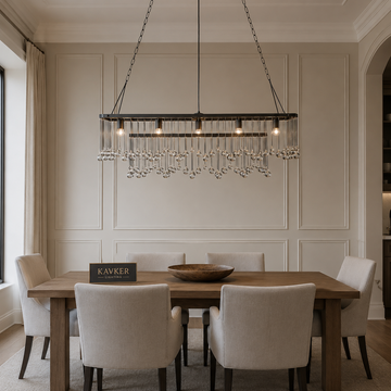 Aubrey Rectangular Chandelier Light