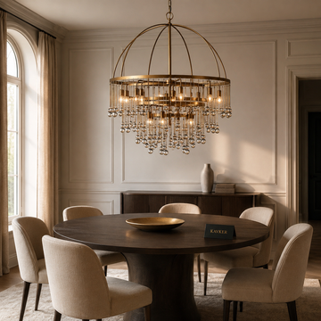 Aubrey Round Chandelier Light