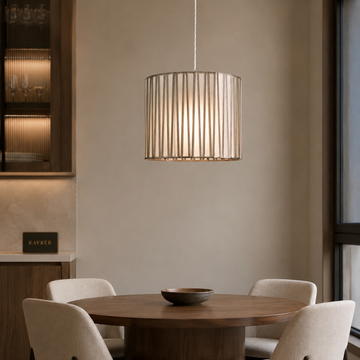 Jeunet Pendant Light in Nickel