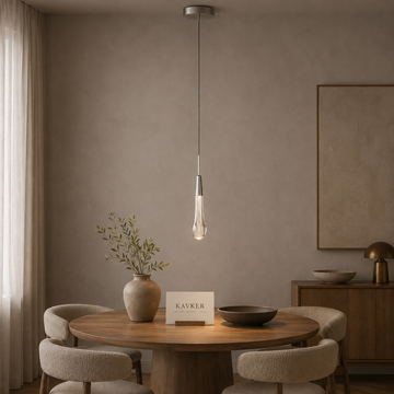 Soltaire Pendant Light in Nickel