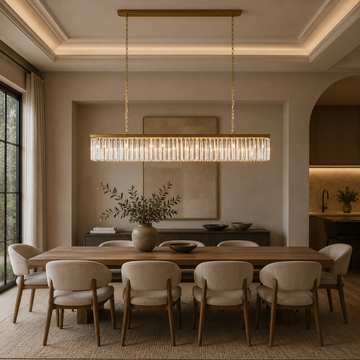 Leyland Rectangular Chandelier Light