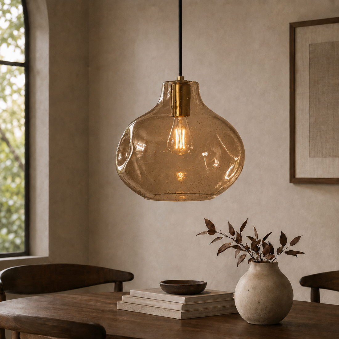 Organic 12″ Pendant