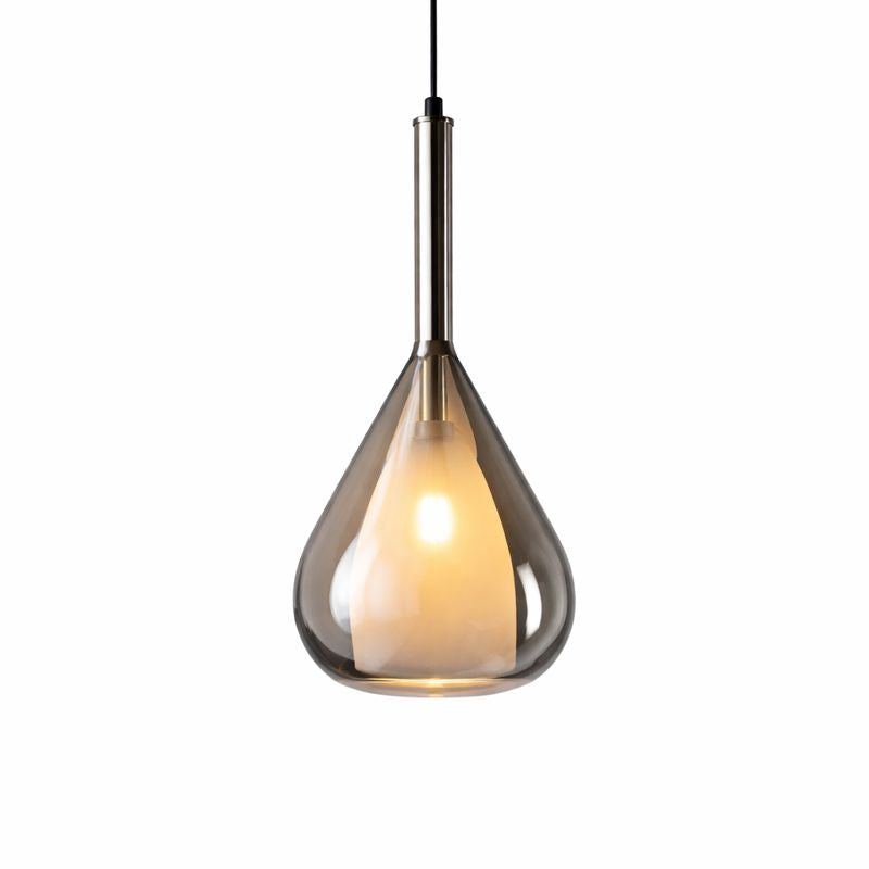 Ash-Drip LED Single-Head Pendant Light