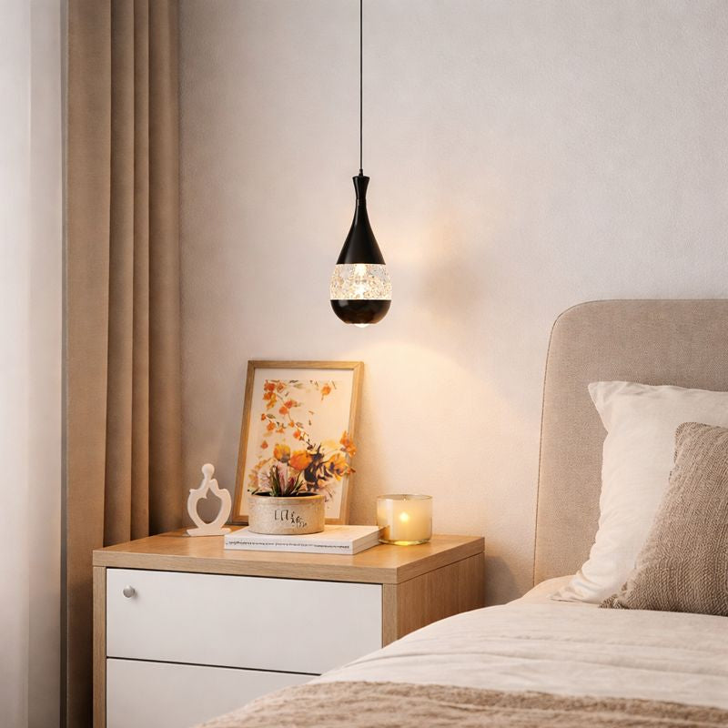 Snow Mountain Crystal Ball LED Pendant Light
