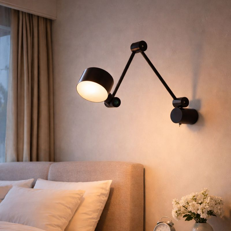 Multi-Angle Adjustable Double-Arm Wall Sconce
