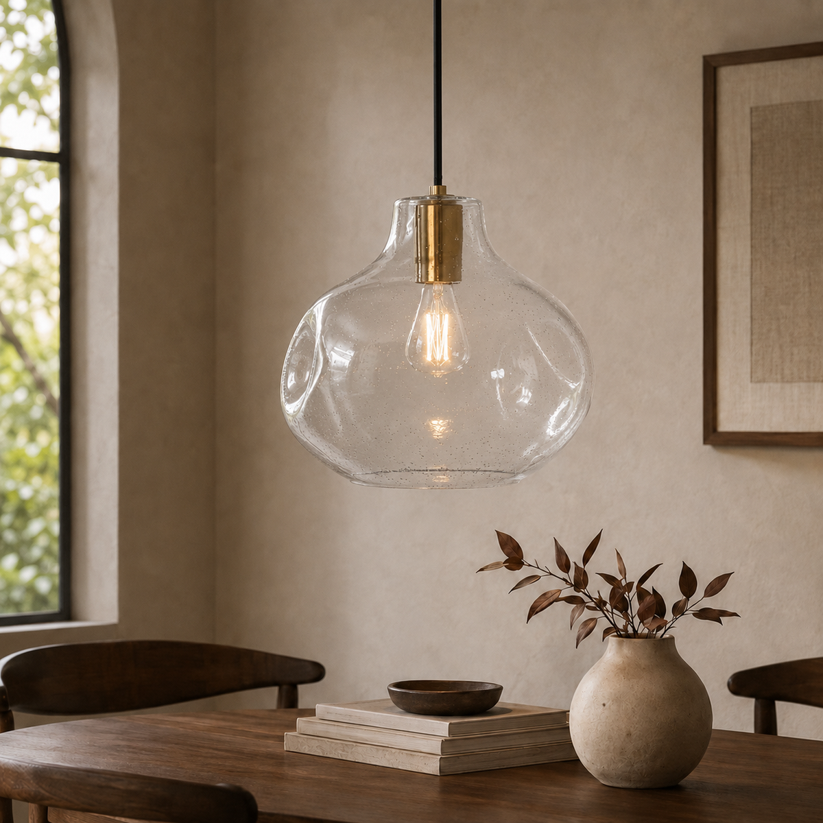 Organic 12″ Pendant
