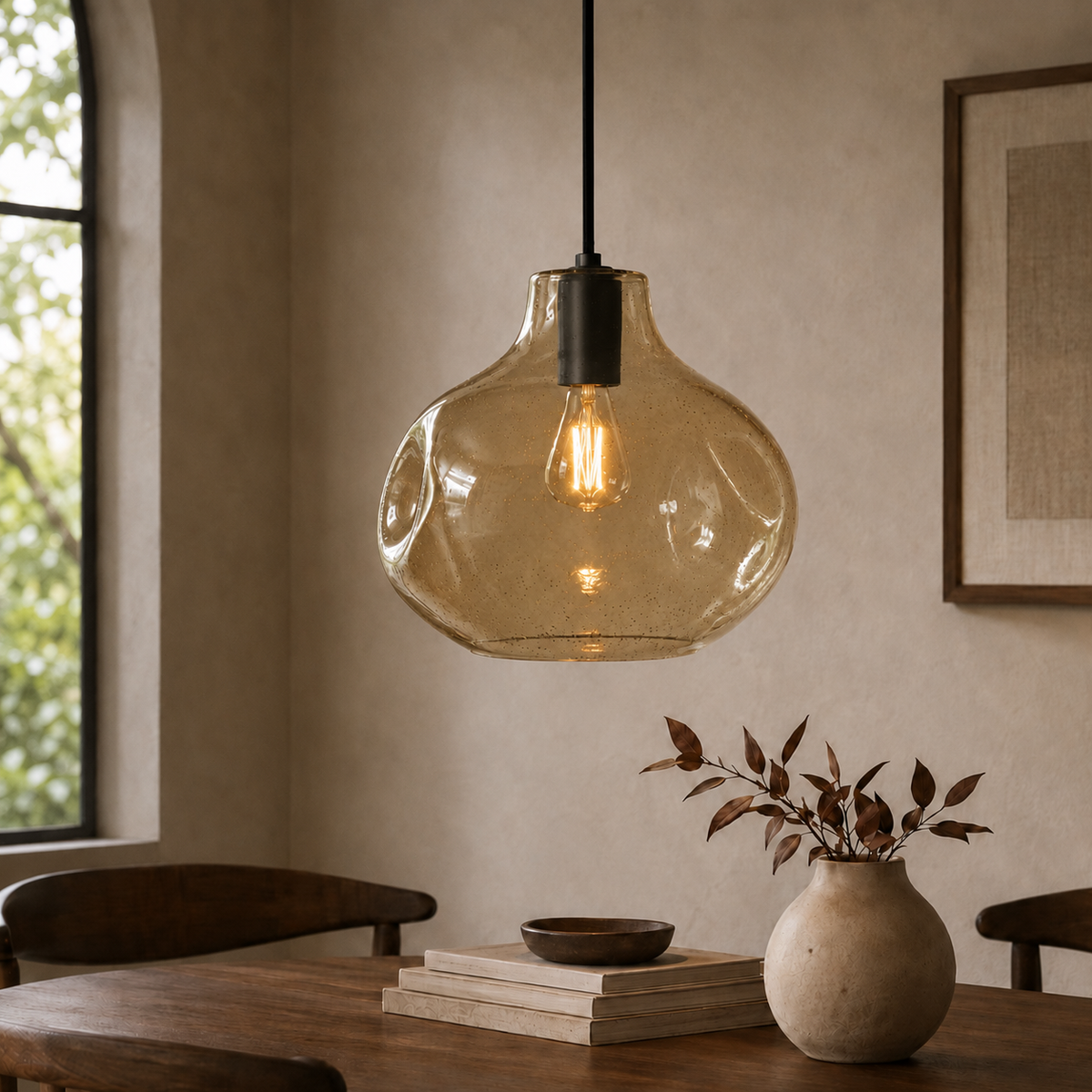 Organic 12″ Pendant