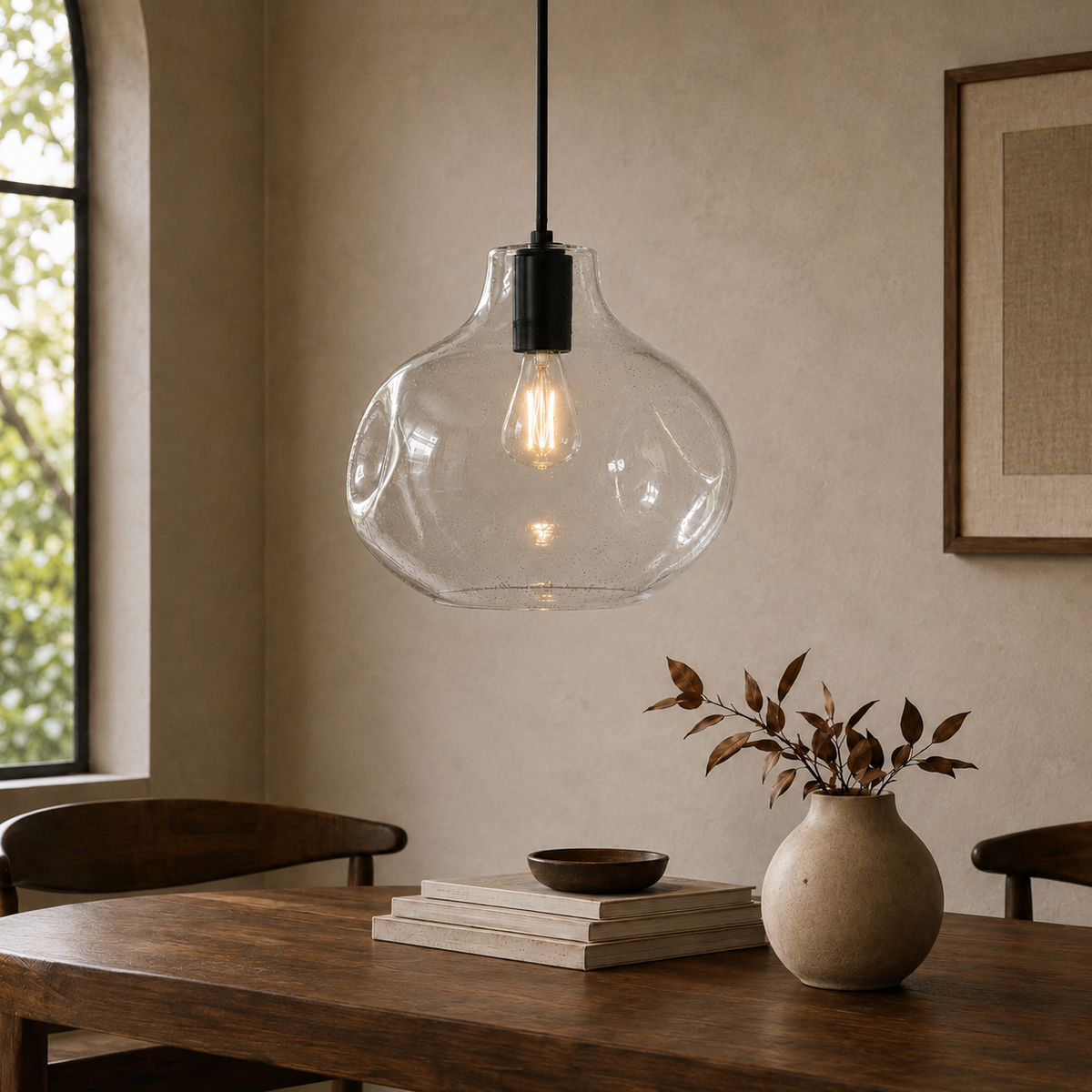 Organic 12″ Pendant