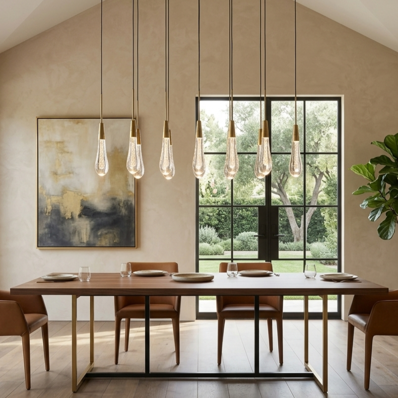 Soltaire Linear Chandelier Light