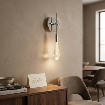 Soltaire Wall Sconce in Nickel