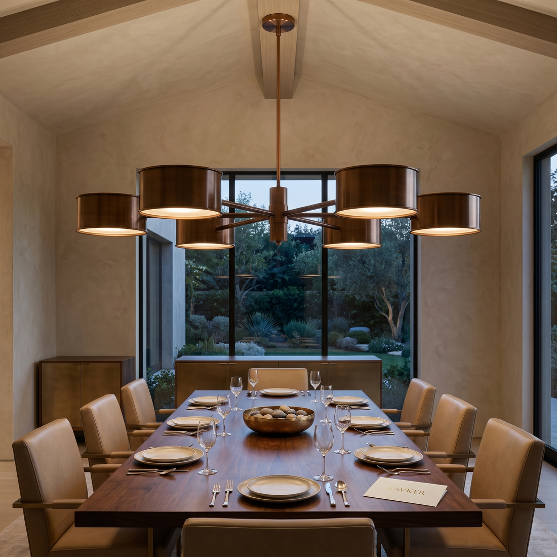 Daphne Metal Round Chandelier Light