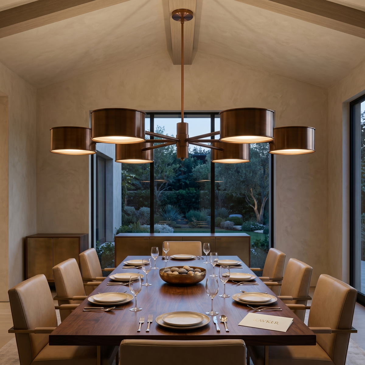 Daphne Metal Round Chandelier Light