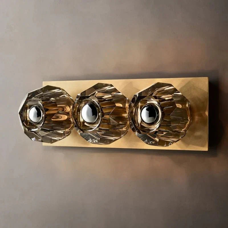 Jules Crystal Vanity Linear Sconce