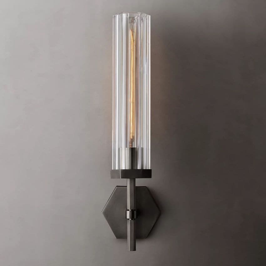 Lambert Hexagonal Grand Wall Sconce 19¼"H
