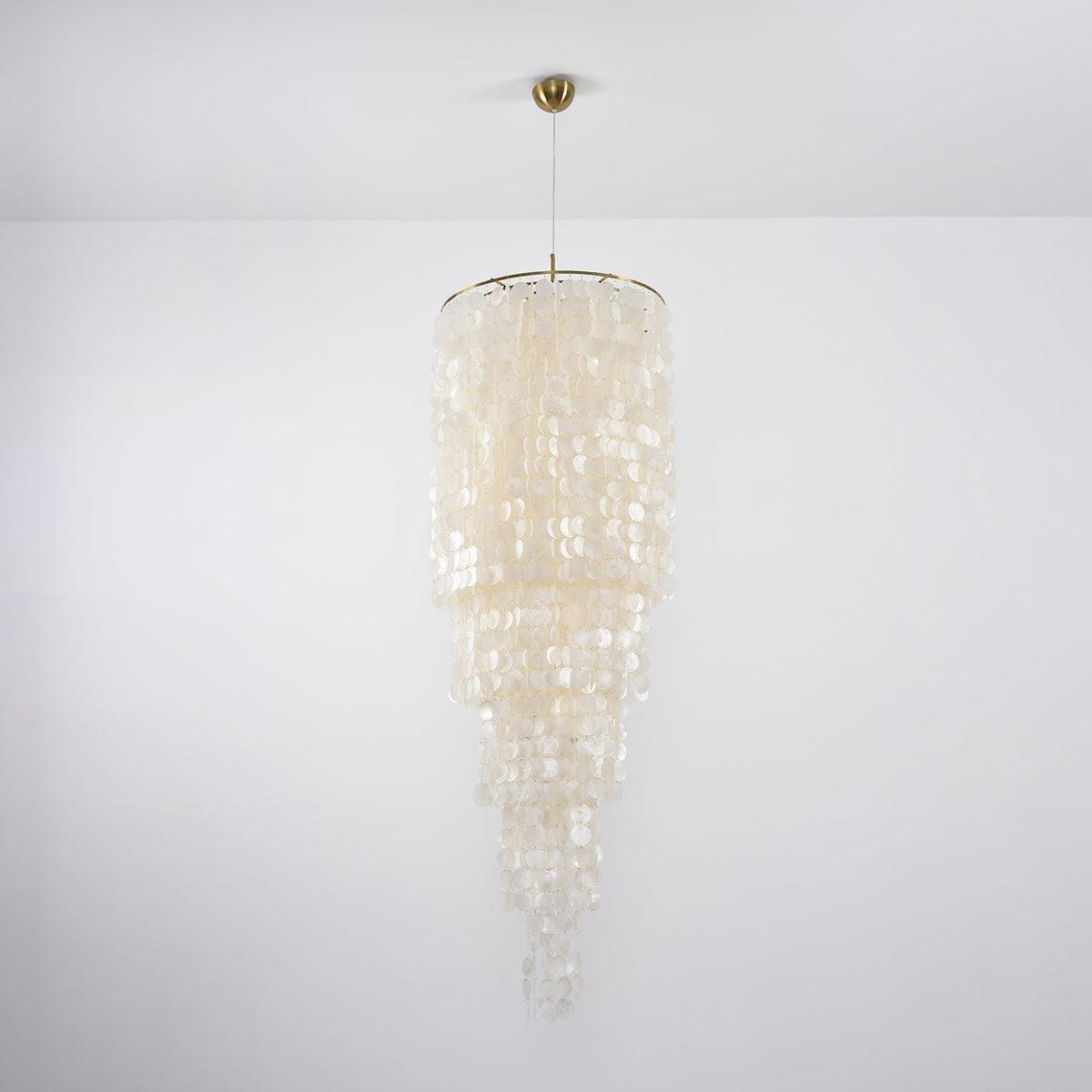 Modern Nerida Shell Chandelier