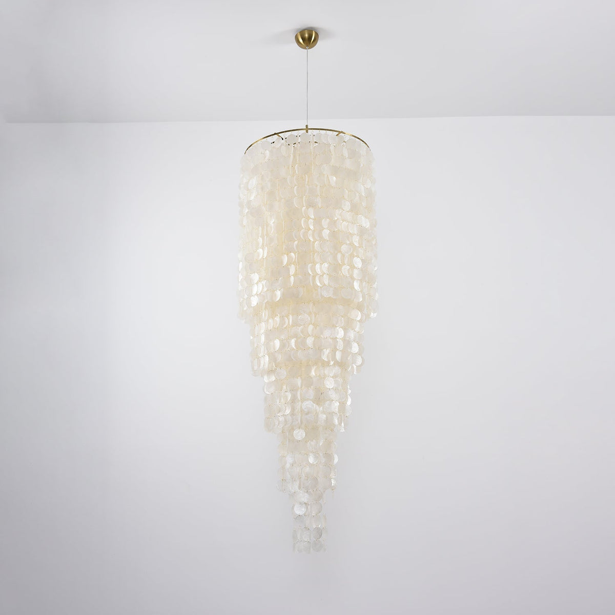 Modern Nerida Shell Chandelier