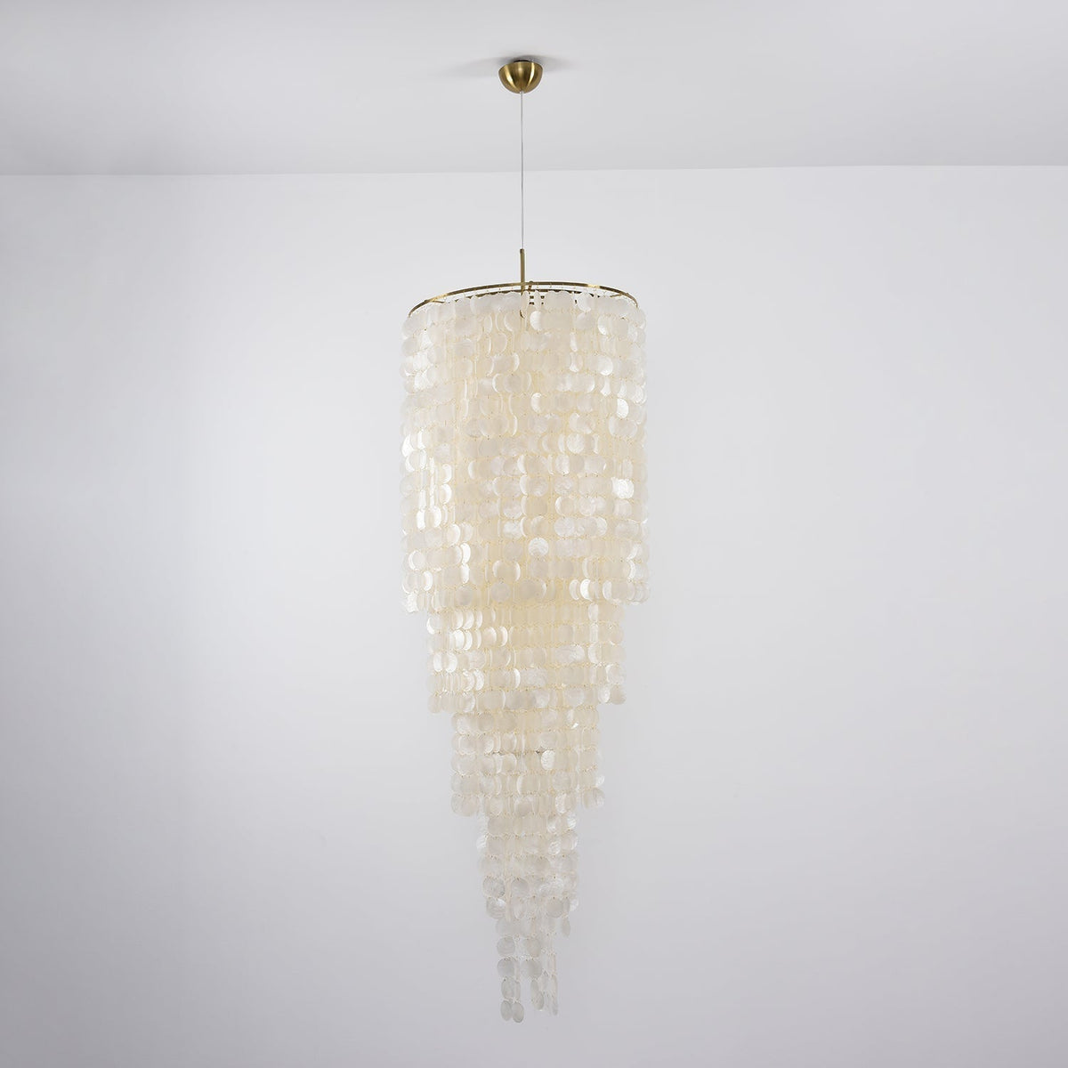 Modern Nerida Shell Chandelier