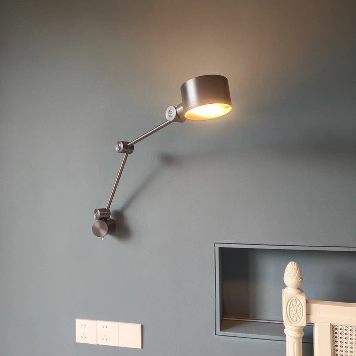 Multi-Angle Adjustable Double-Arm Wall Sconce