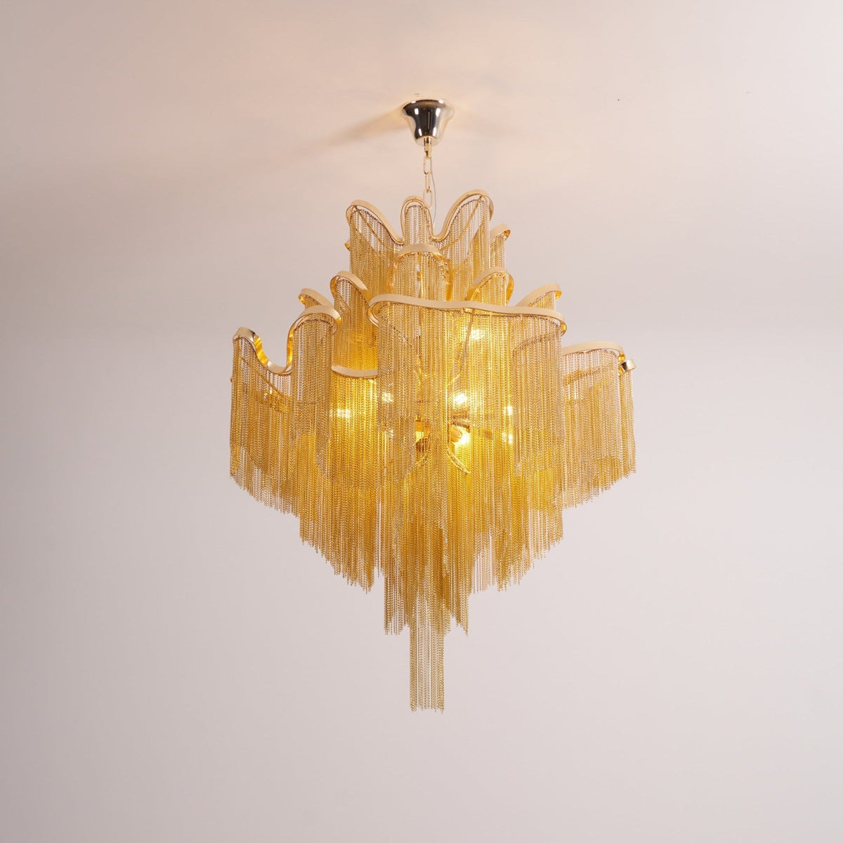 Stream Chain Chandelier