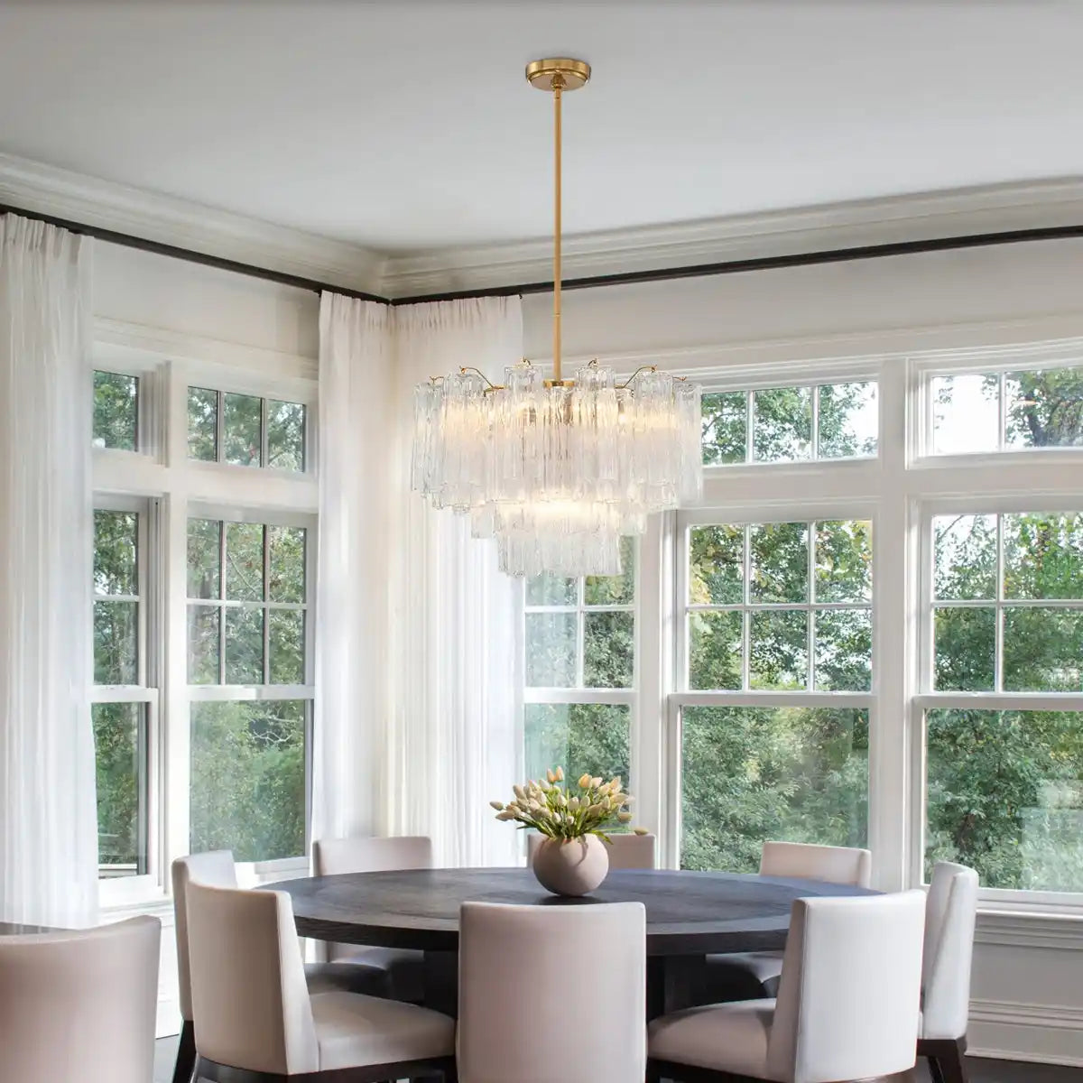Addis Chandelier 17.8" 19.8" 22" 26.8" 32''D-Kavker