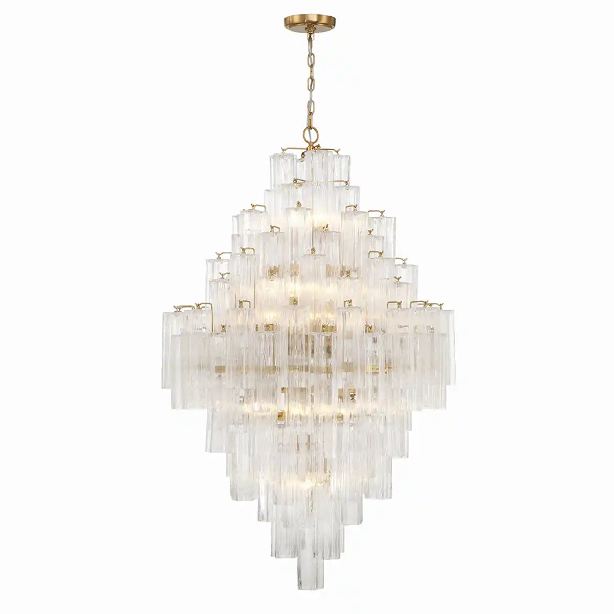 Addis Diamond Chandelier 49''H-Kavker