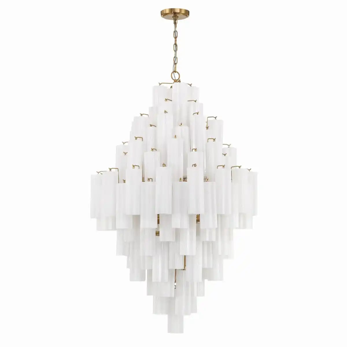 Addis Diamond Chandelier 49''H-Kavker