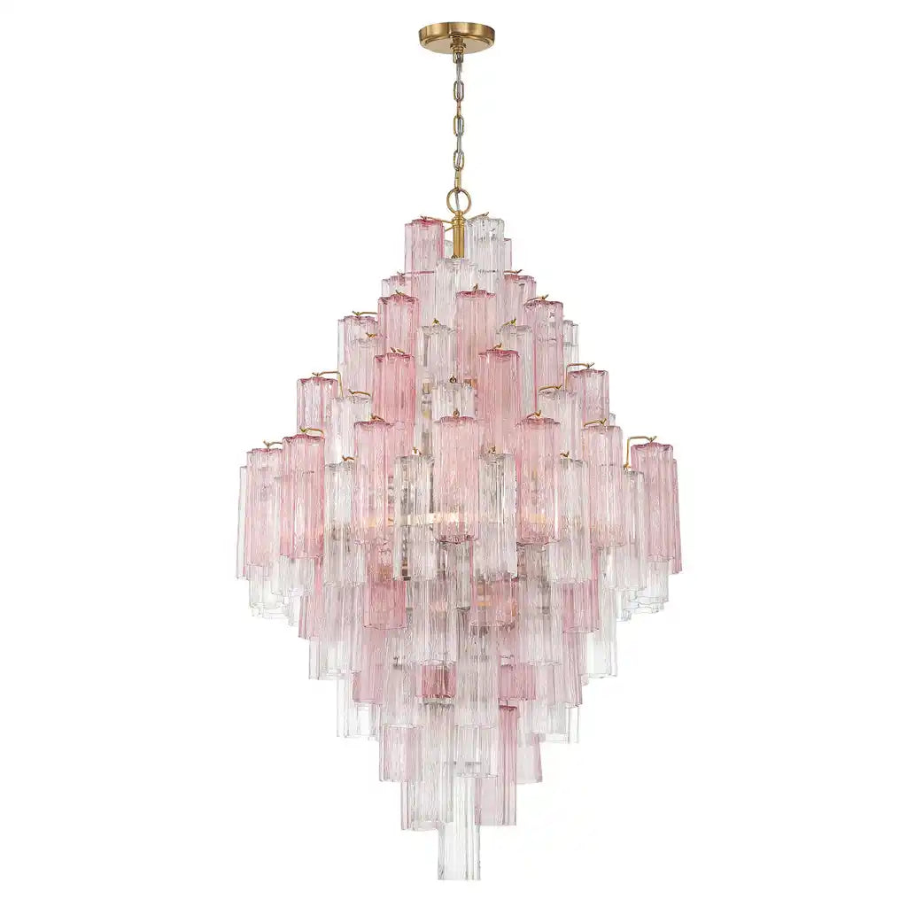 Addis Diamond Chandelier 49''H-Kavker