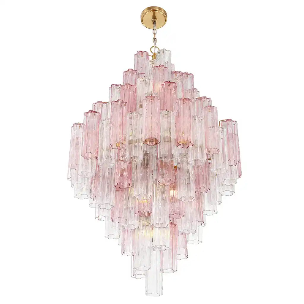 Addis Diamond Chandelier 49''H-Kavker