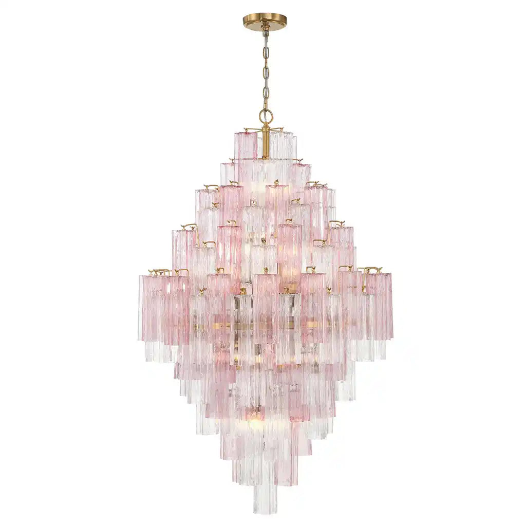 Addis Diamond Chandelier 49''H-Kavker