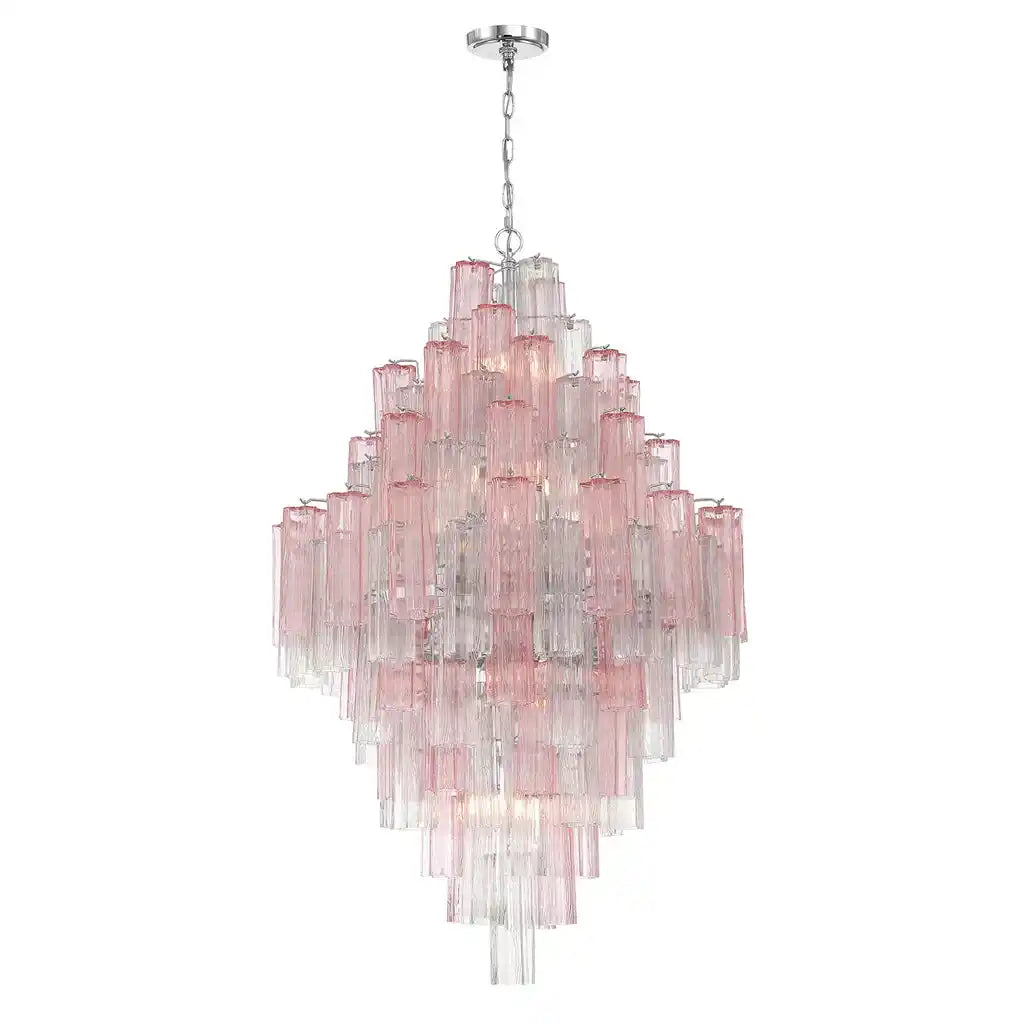 Addis Diamond Chandelier 49''H-Kavker