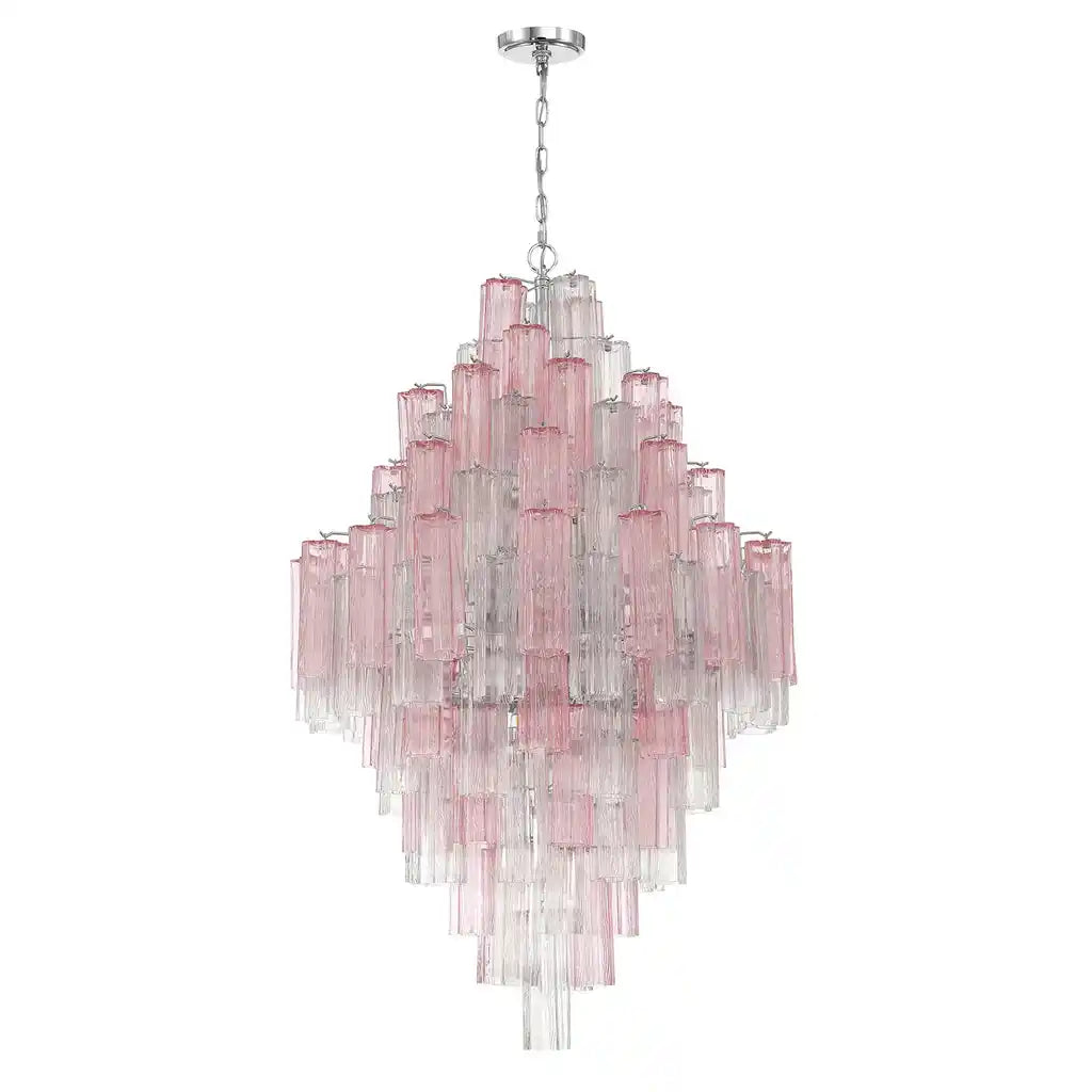Addis Diamond Chandelier 49''H-Kavker