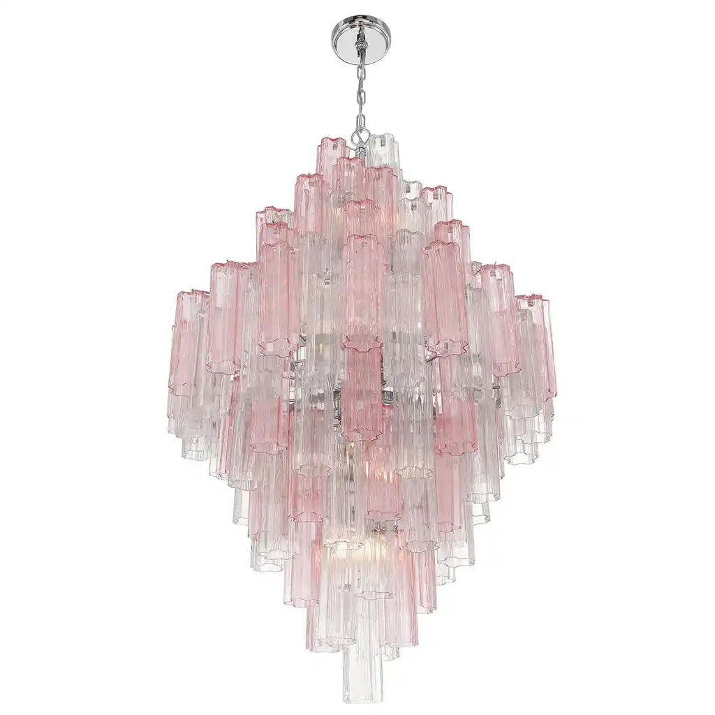 Addis Diamond Chandelier 49''H-Kavker