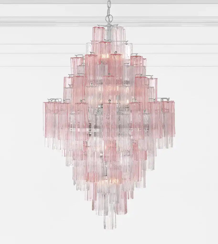 Addis Diamond Chandelier 49''H-Kavker