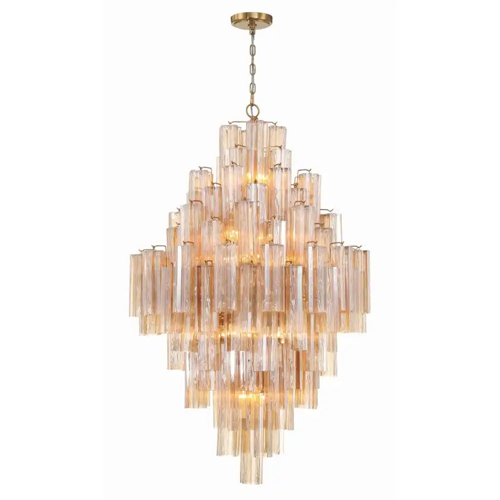 Addis Diamond Chandelier 49''H-Kavker